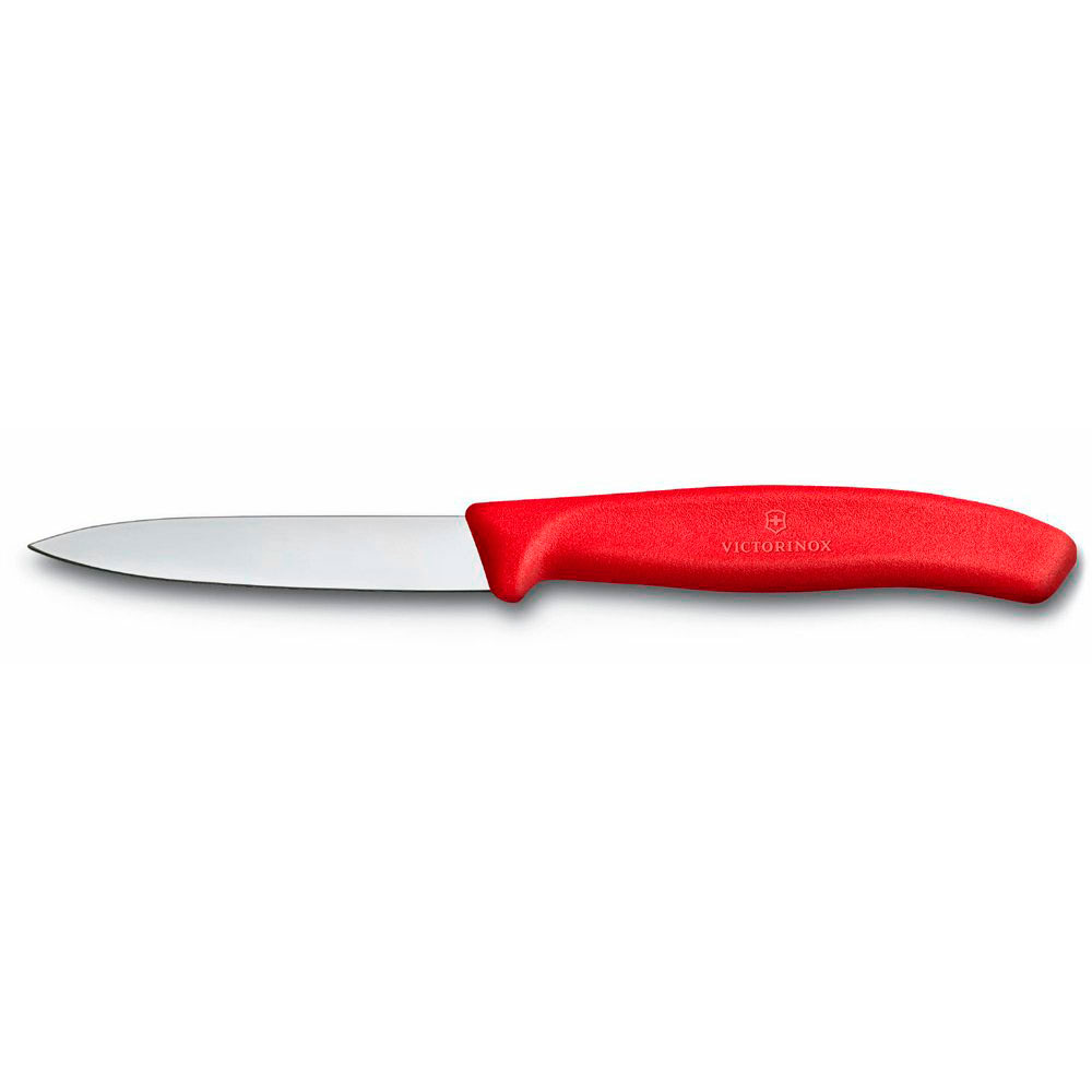 Нож кухонный Victorinox для овощей SwissClassic красный 8 см 6.7601