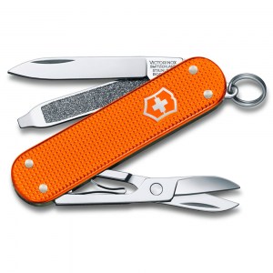 Нож Victorinox Classic Alox LE 2021 Tiger Orange 58 мм 0.6221.L21