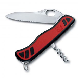 Нож Victorinox Sentinel One Hand Red/Black 111 мм 0.8321.MWC