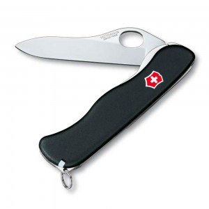 Нож Victorinox Sentinel Clip One Hand Black 111 мм 0.8416.M3