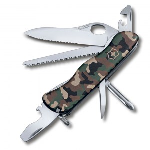 Нож Victorinox Trailmaster One Hand Camouflage 111 мм 0.8463.MW94