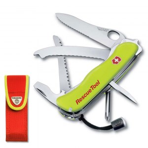 Нож Victorinox Rescue Tool One Hand Neon Yellow 111 мм 0.8623.MWN