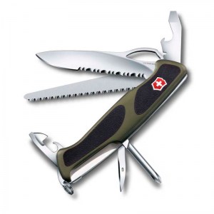 Нож Victorinox RangerGrip 178 One Hand Green/Black 130 мм 0.9663.MWC4