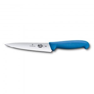 Кухонный нож разделочный Victorinox Fibrox 15см синий 5.2002.15
