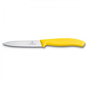 Кухонный нож для овощей Victorinox SwissClassic жёлтый 10см 6.7706.L118