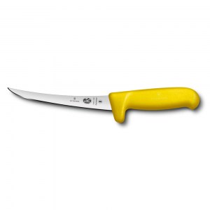 Кухонный нож обвалочный Victorinox Fibrox 15см жёлтый 5.6618.15M