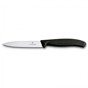 Кухонный нож для овощей Victorinox SwissClassic чёрный 10см 6.7703