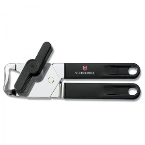 Универсальный консервный нож Victorinox чёрный 7.6857.3