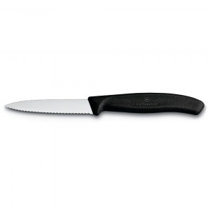 Кухонный нож для овощей Victorinox SwissClassic 8см чёрный 6.7633