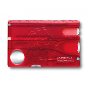 Швейцарская карточка VICTORINOX SwissCard Nailcare, 13 функций 0.7240.T