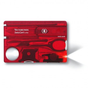 Швейцарская карточка VICTORINOX SwissCard Lite 13 функций 0.7300.T