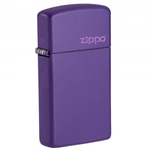 Зажигалка Zippo Slim Purple Matte 1637ZL