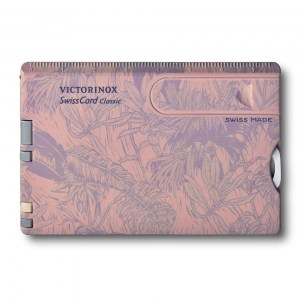 Швейцарская карточка VICTORINOX SwissCard Classic Spring Spirit 10 функций 0.7155