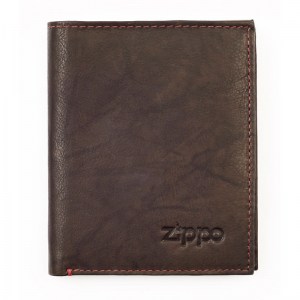 Портмоне Zippo цвет мокко натуральная кожа 2005121