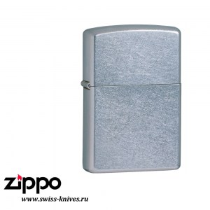 Зажигалка широкая Zippo Classic Street Chrome 207