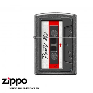 Зажигалка широкая Zippo Classic Кассета Iron Stone 211_cassette
