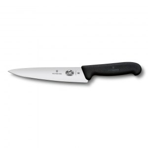 Нож кухонный Victorinox Fibrox разделочный черный 19 см 5.2003.19