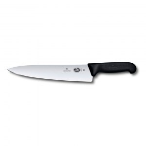 Нож кухонный Victorinox разделочный Fibrox черный 25 см 5.2003.25