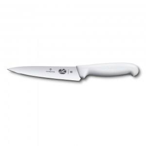 Нож кухонный Victorinox разделочный Fibrox белый 15 см 5.2007.15