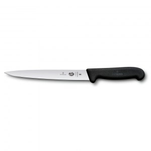 Нож кухонный Victorinox Fibrox филейный черный 20 см 5.3703.20
