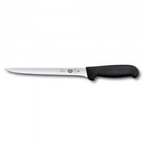 Нож кухонный Victorinox Fibrox филейный черный 20 см 5.3763.20