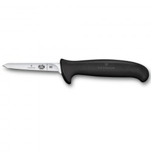 Нож кухонный Victorinox Fibrox для птицы чёрный 8 см 5.5903.08S