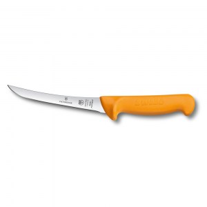 Нож кухонный Victorinox Swibo обвалочный желтый 16 см 5.8404.16