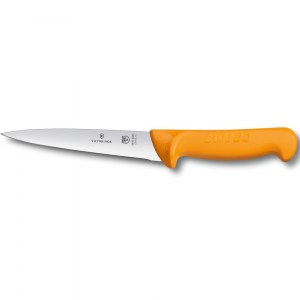 Нож кухонный Victorinox Swibo жиловочный желтый 15 см 5.8412.15