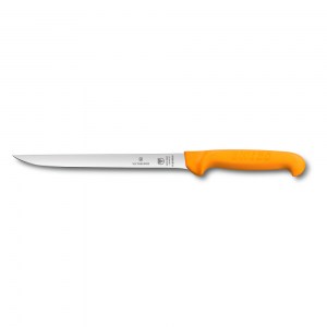 Нож кухонный Victorinox Swibo филейный для рыбы желтый 20 см 5.8449.20