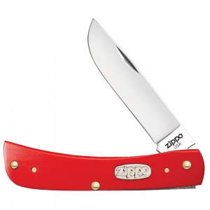 Нож перочинный Zippo Red Synthetic Smooth Sodbuster Jr 92мм красный 50517_207