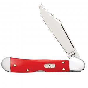 Нож перочинный Zippo Red Synthetic Smooth Mini Copperlock 92мм красный 50530_207