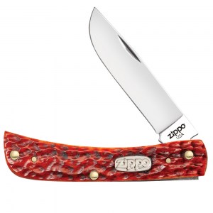 Нож перочинный Zippo Chestnut Bone Standard Jigged Sodbuster Jr 92мм коричневый 50569_207