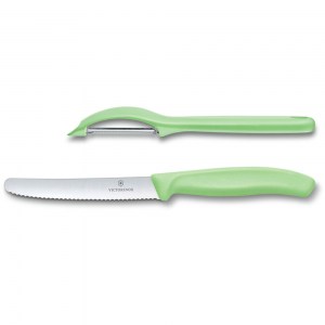 Кухонный набор Victorinox Swiss Classic 2 ножа салатовый 6.7116.21L42