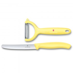 Кухонный набор Victorinox Swiss Classic 2 ножа желтый 6.7116.23L82