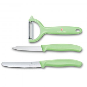 Кухонный набор Victorinox Swiss Classic 3 ножа салатовый 6.7116.33L42