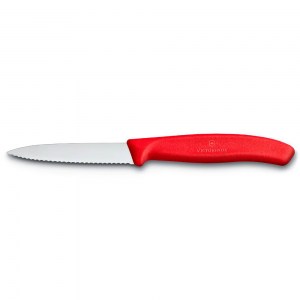 Нож кухонный Victorinox для овощей SwissClassic красный 8 см 6.7631
