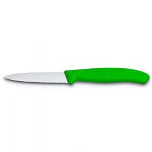 Нож кухонный Victorinox для овощей SwissClassic зеленый 8 см 6.7636.L114