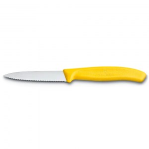 Нож кухонный Victorinox для овощей SwissClassic желтый 8 см 6.7636.L118