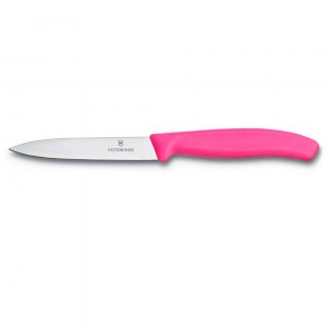 Нож кухонный Victorinox для овощей SwissClassic розовый 10 см 6.7706.L115