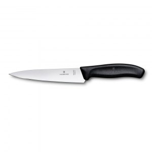 Нож кухонный Victorinox разделочный SwissClassic черный 19 см 6.8003.19B
