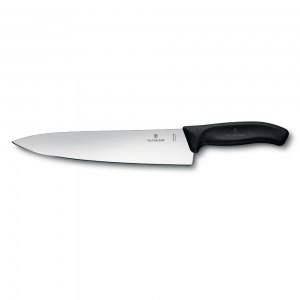 Нож кухонный Victorinox разделочный SwissClassic черный 25 см 6.8003.25B
