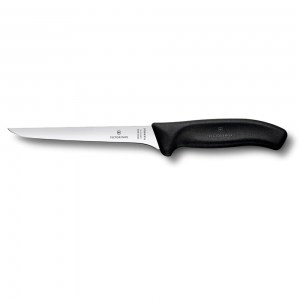 Нож кухонный Victorinox обвалочный SwissClassic черный 15 см 6.8413.15B
