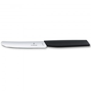 Нож кухонный Victorinox Swiss Modern столовый черный 11 см 6.9003.11