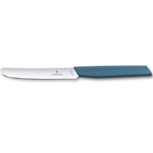 Нож кухонный Victorinox Swiss Modern столовый синий 11 см 6.9006.112