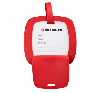 Бирка для багажа Wenger красная 604541