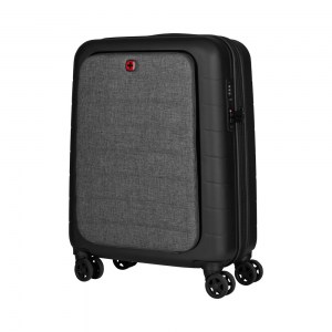 Средний чемодан Wenger Syntry черный/серый 44л 610163