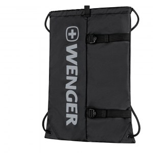 Рюкзак-мешок на завязках Wenger XC Fyrst черный 12л 610167