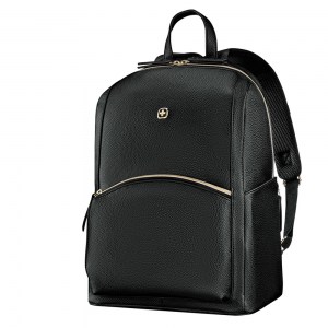 Женский рюкзак с отделением для ноутбука Wenger LeaMarie черный 18л 610190