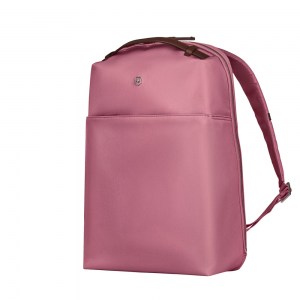 Рюкзак женский Victorinox Victoria Compact Business Backpack пурпурно-розовый 13л 610501