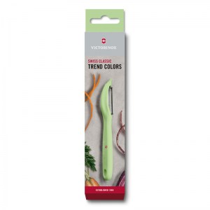 Нож кухонный Victorinox для чистки овощей салатовый 7.6075.42